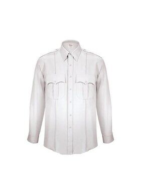 NWT Elbeco‎ TexTrop2 Long Sleeve Shirt Mens 17.5-36/37 White 310N